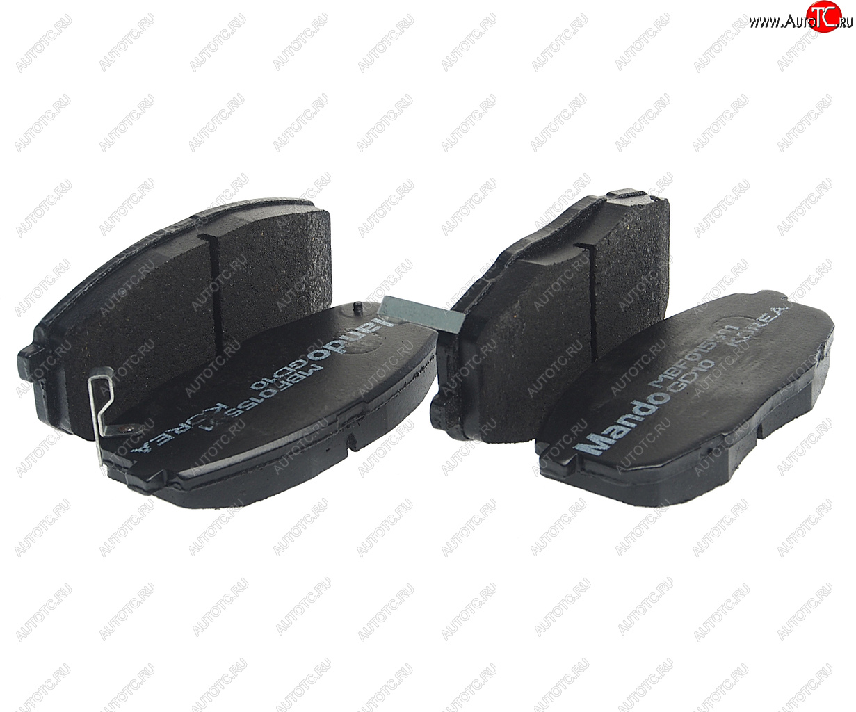 1 079 р. Колодки тормозные KIA Cerato (08-) передние (4шт.) MANDO MANDO mbf015591 MANDO mbf015591  с доставкой в г. Кемерово