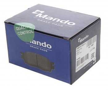 1 089 р. Колодки тормозные LEXUS RX300 (03-) задние (4шт.) MANDO MANDO mbf015613 MANDO mbf015613  с доставкой в г. Кемерово. Увеличить фотографию 3