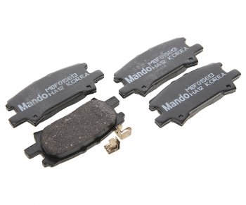 1 089 р. Колодки тормозные LEXUS RX300 (03-) задние (4шт.) MANDO MANDO mbf015613 MANDO mbf015613  с доставкой в г. Кемерово. Увеличить фотографию 1