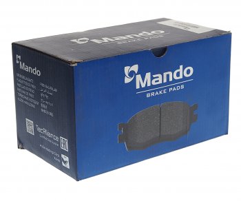 2 299 р. Колодки тормозные LEXUS GS (05-) передние (4шт.) MANDO MANDO mbf015615 MANDO mbf015615  с доставкой в г. Кемерово. Увеличить фотографию 2