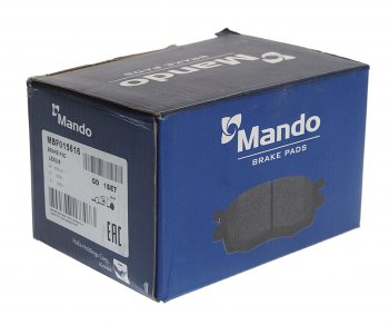 1 779 р. Колодки тормозные LEXUS GS,IS (05-) задние (4шт.) MANDO MANDO mbf015616  с доставкой в г. Кемерово. Увеличить фотографию 2