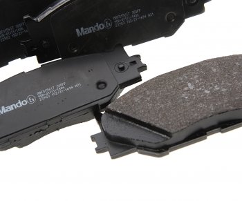 1 699 р. Колодки тормозные LEXUS IS (05-),GS300,GS430,GS450H передние (4шт.) MANDO MANDO mbf015617  с доставкой в г. Кемерово. Увеличить фотографию 2