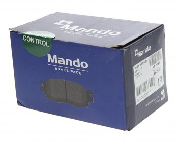 1 469 р. Колодки тормозные MAZDA 626 GE,GF,GW (92-02),Xedos-6,Premacy передние (4шт.) MANDO MANDO mbf015624  с доставкой в г. Кемерово. Увеличить фотографию 3