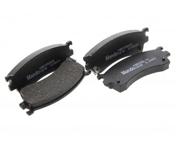 1 469 р. Колодки тормозные MAZDA 626 GE,GF,GW (92-02),Xedos-6,Premacy передние (4шт.) MANDO MANDO mbf015624  с доставкой в г. Кемерово. Увеличить фотографию 1