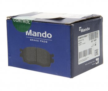 1 199 р. Колодки тормозные MAZDA 626 задние (4шт.) MANDO MANDO mbf015627  с доставкой в г. Кемерово. Увеличить фотографию 2