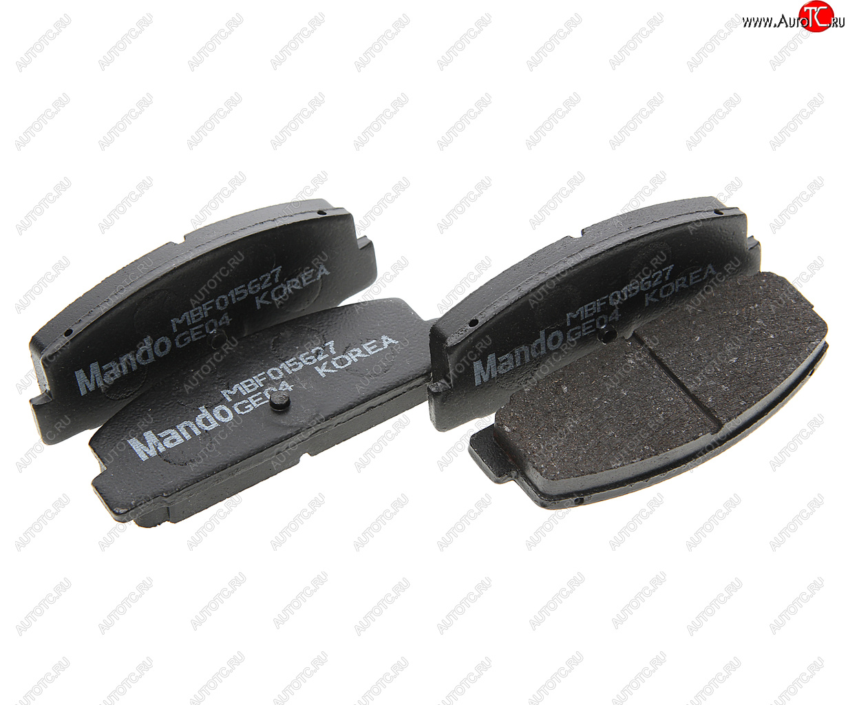 1 199 р. Колодки тормозные MAZDA 626 задние (4шт.) MANDO MANDO mbf015627  с доставкой в г. Кемерово