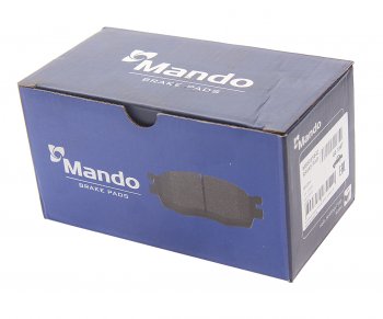 2 449 р. Колодки тормозные MAZDA CX-9,CX-7 (07-) передние (4шт.) MANDO MANDO mbf015642 MANDO mbf015642  с доставкой в г. Кемерово. Увеличить фотографию 3