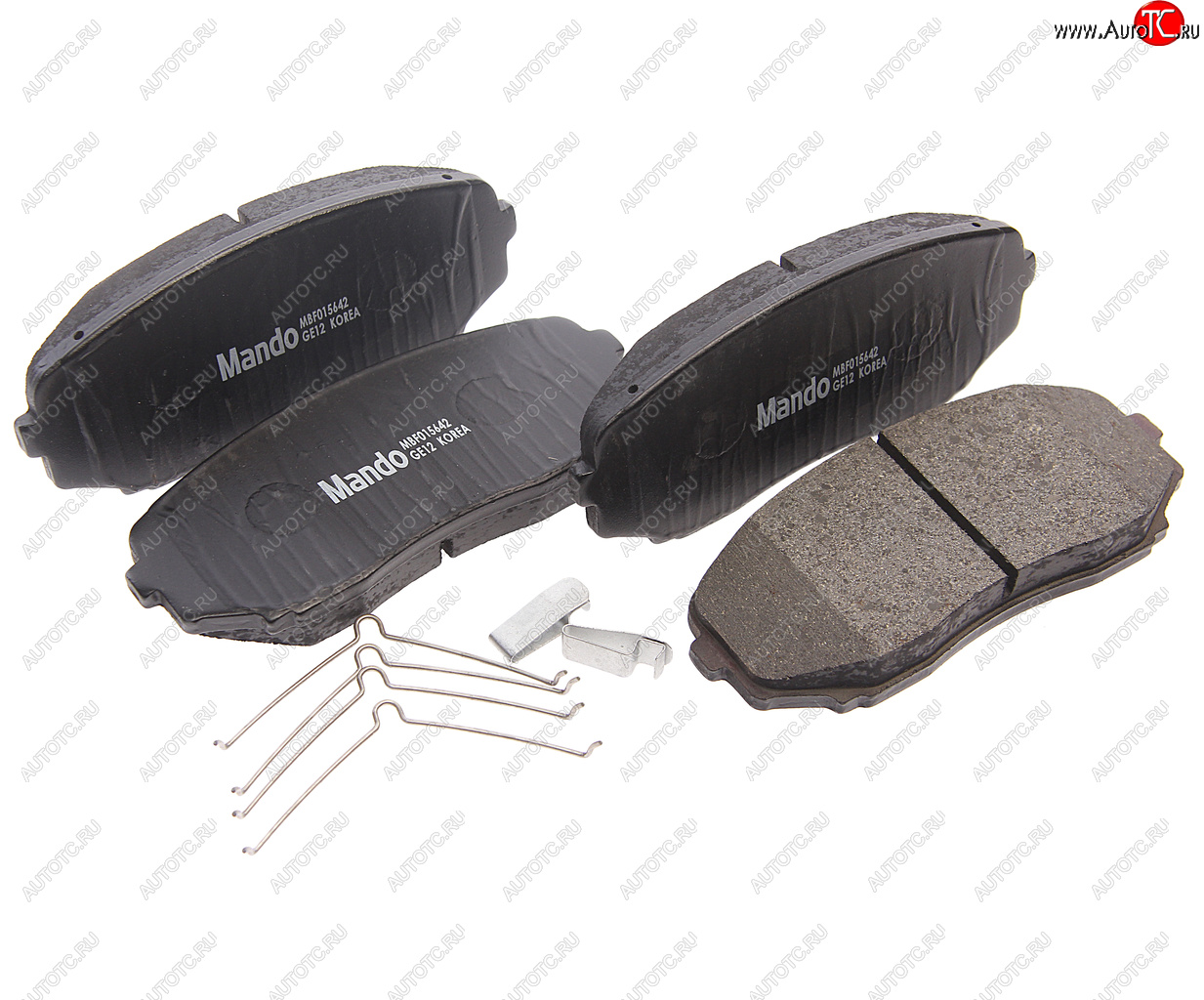 2 449 р. Колодки тормозные MAZDA CX-9,CX-7 (07-) передние (4шт.) MANDO MANDO mbf015642 MANDO mbf015642  с доставкой в г. Кемерово