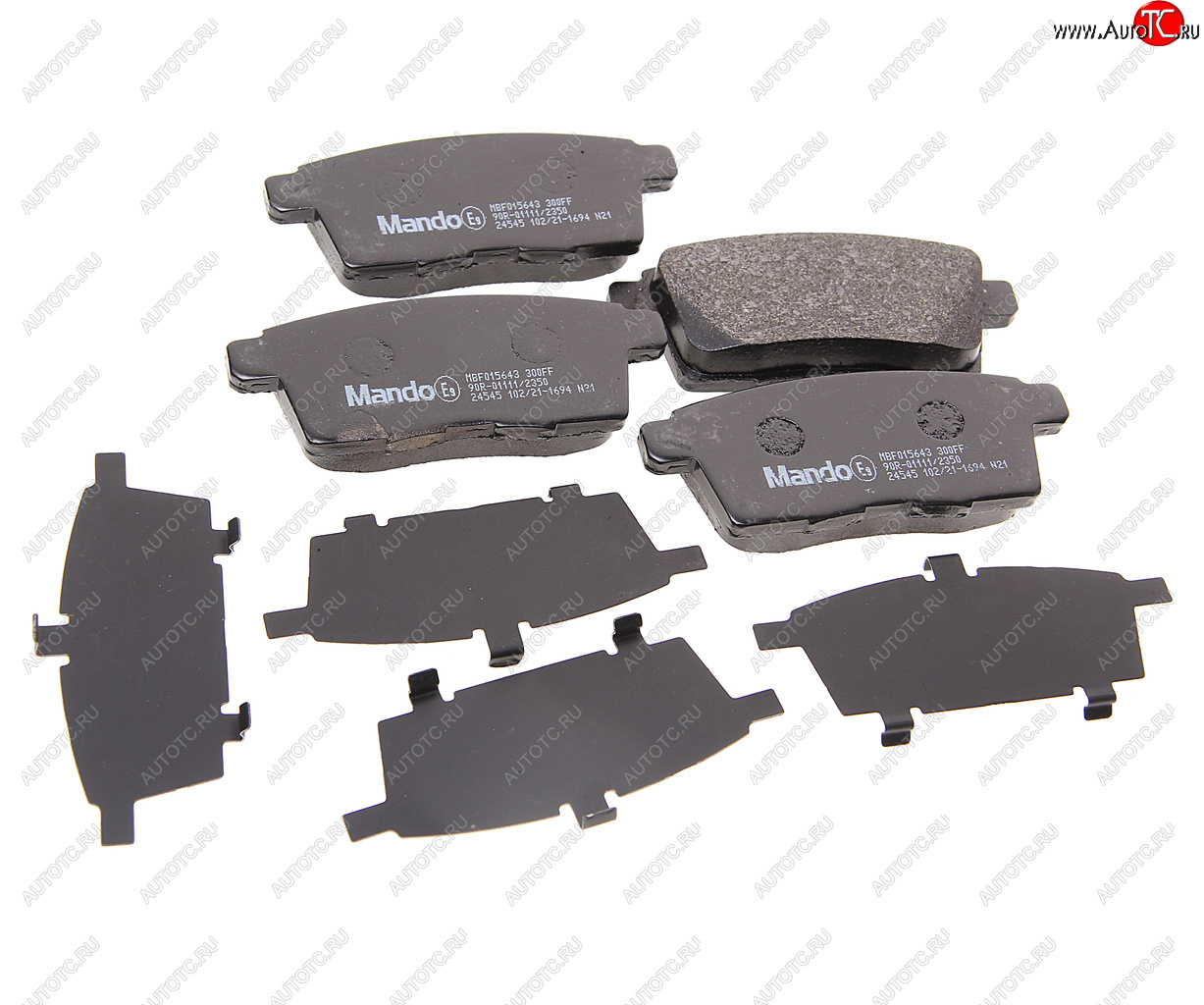 3 699 р. Колодки тормозные MAZDA CX-9,CX-7 (07-) задние (4шт.) MANDO MANDO mbf015643 MANDO mbf015643  с доставкой в г. Кемерово