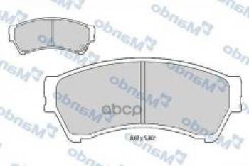 Колодки тормозные передние (4шт.) MANDO Mazda 6 GH дорестайлинг лифтбэк (2007-2010)