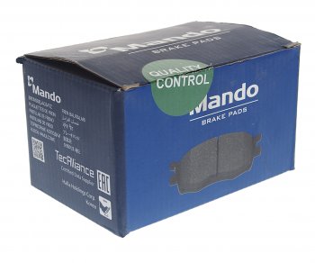 2 579 р. Колодки тормозные MERCEDES E (W124,W210) передние (4шт.) MANDO MANDO mbf015653  с доставкой в г. Кемерово. Увеличить фотографию 2