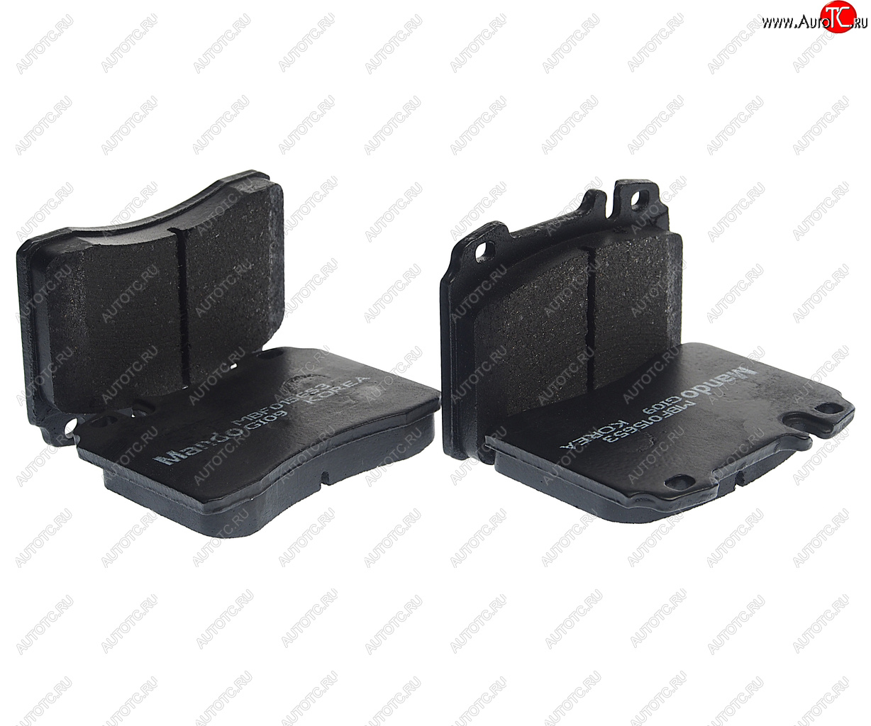 2 579 р. Колодки тормозные MERCEDES E (W124,W210) передние (4шт.) MANDO MANDO mbf015653  с доставкой в г. Кемерово
