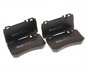 2 999 р. Колодки тормозные MERCEDES C (W202,W203,W209),E (W210) передние (4шт.) MANDO MANDO mbf015669 MANDO mbf015669  с доставкой в г. Кемерово. Увеличить фотографию 1
