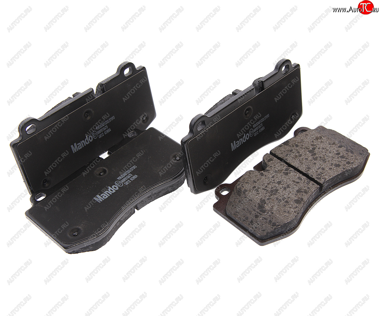 1 859 р. Колодки тормозные MERCEDES W221,211 передние (4шт.) MANDO MANDO mbf015673 MANDO mbf015673  с доставкой в г. Кемерово