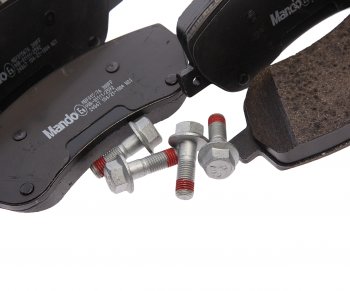 4 399 р. Колодки тормозные MERCEDES GLK (X204) передние (4шт.) MANDO MANDO mbf015676 MANDO mbf015676  с доставкой в г. Кемерово. Увеличить фотографию 2