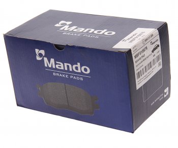 4 399 р. Колодки тормозные MERCEDES GLK (X204) передние (4шт.) MANDO MANDO mbf015676 MANDO mbf015676  с доставкой в г. Кемерово. Увеличить фотографию 3