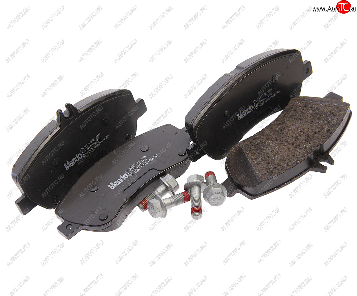 4 399 р. Колодки тормозные MERCEDES GLK (X204) передние (4шт.) MANDO MANDO mbf015676 MANDO mbf015676  с доставкой в г. Кемерово
