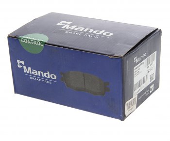1 489 р. Колодки тормозные MERCEDES E (03-09),C (03-05) передние (4шт.) MANDO MANDO mbf015677 MANDO mbf015677  с доставкой в г. Кемерово. Увеличить фотографию 3