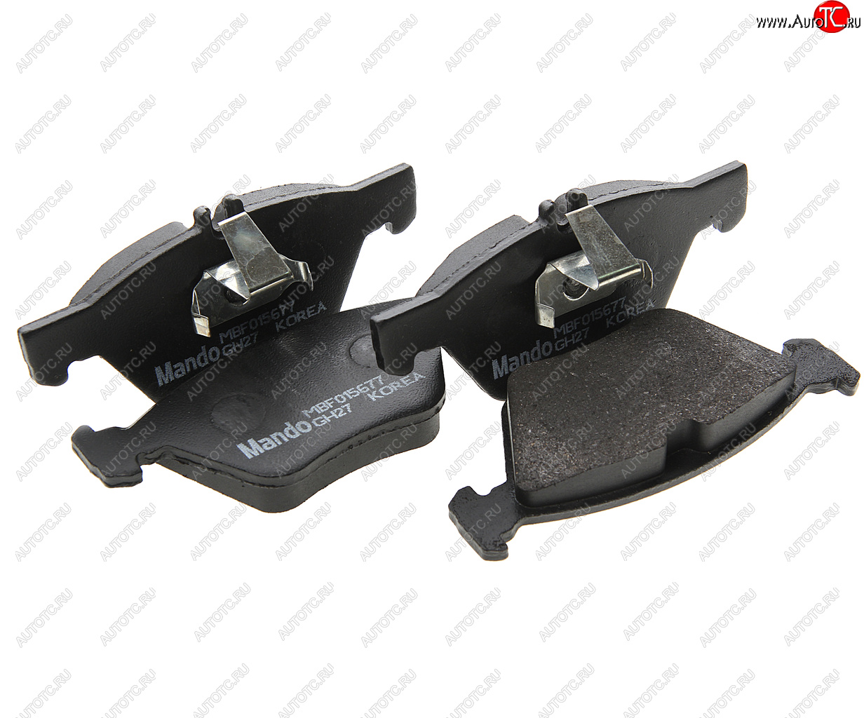 1 489 р. Колодки тормозные MERCEDES E (03-09),C (03-05) передние (4шт.) MANDO MANDO mbf015677 MANDO mbf015677  с доставкой в г. Кемерово