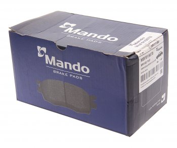 3 799 р. Колодки тормозные MERCEDES C (C218),E (W212) передние (4шт.) MANDO MANDO mbf015678 MANDO mbf015678  с доставкой в г. Кемерово. Увеличить фотографию 2