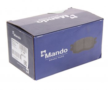 2 499 р. Колодки тормозные MERCEDES A (W176),B (W246),CLA (13-) передние (4шт.) MANDO MANDO mbf015680  с доставкой в г. Кемерово. Увеличить фотографию 3