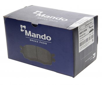 2 999 р. Колодки тормозные MERCEDES S (W222) (13-) передние (4шт.) MANDO MANDO mbf015684 MANDO mbf015684  с доставкой в г. Кемерово. Увеличить фотографию 2