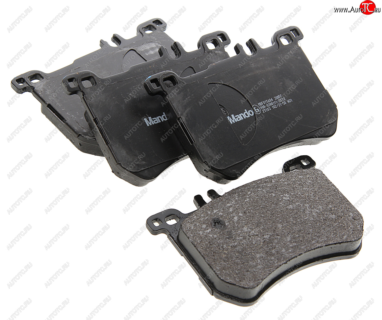 2 999 р. Колодки тормозные MERCEDES S (W222) (13-) передние (4шт.) MANDO MANDO mbf015684 MANDO mbf015684  с доставкой в г. Кемерово