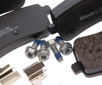 3 999 р. Колодки тормозные MERCEDES S (W222) (13-) задние (4шт.) MANDO MANDO mbf015688 MANDO mbf015688  с доставкой в г. Кемерово. Увеличить фотографию 2