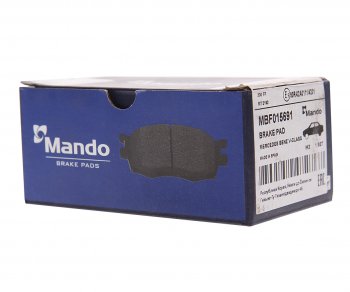 2 489 р. Колодки тормозные MERCEDES Viano,Vito (W447) задние (4шт.) MANDO MANDO mbf015691 MANDO mbf015691  с доставкой в г. Кемерово. Увеличить фотографию 3