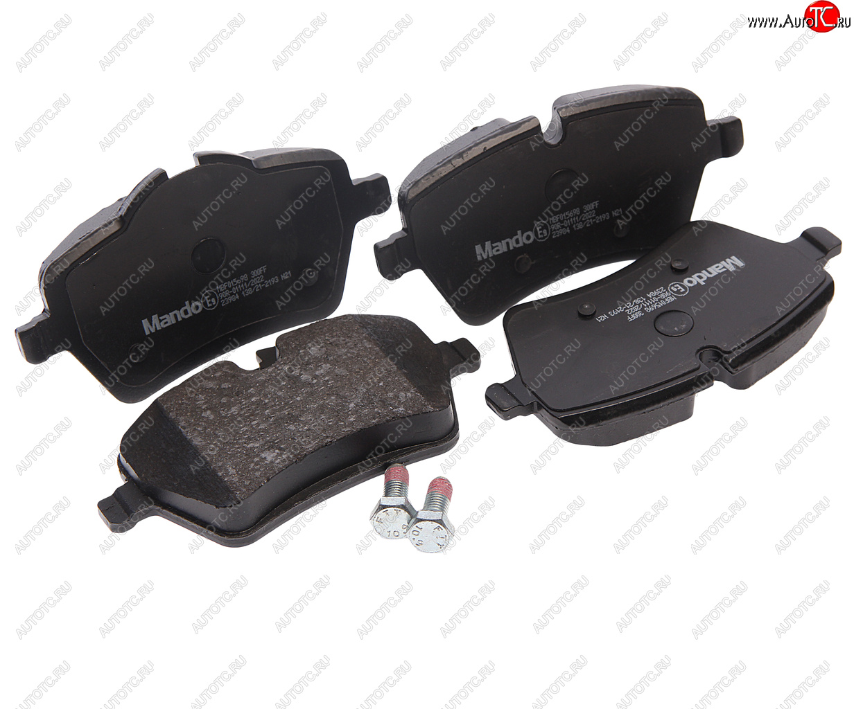 3 189 р. Колодки тормозные MINI Cooper S передние (4шт.) MANDO MANDO mbf015698 MANDO mbf015698  с доставкой в г. Кемерово