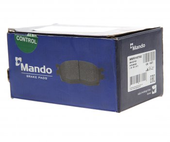 1 459 р. Колодки тормозные MITSUBISHI L200 (97-06) передние (4шт.) MANDO MANDO mbf015702 MANDO mbf015702  с доставкой в г. Кемерово. Увеличить фотографию 3