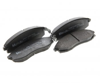 1 459 р. Колодки тормозные MITSUBISHI L200 (97-06) передние (4шт.) MANDO MANDO mbf015702 MANDO mbf015702  с доставкой в г. Кемерово. Увеличить фотографию 1