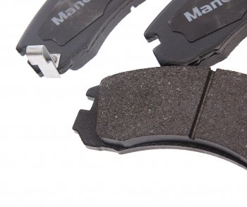 1 449 р. Колодки тормозные MITSUBISHI Outlander (03-),Pajero (00-),Pajero Sport (98-) передние (4шт.) MANDO MANDO mbf015708 MANDO mbf015708  с доставкой в г. Кемерово. Увеличить фотографию 2