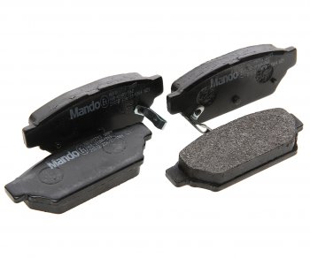 1 569 р. Колодки тормозные MITSUBISHI Carisma (96-06),Colt (92-05),Lancer 9 (92-03) задние (4шт.) MANDO MANDO mbf015713 MANDO mbf015713  с доставкой в г. Кемерово. Увеличить фотографию 1