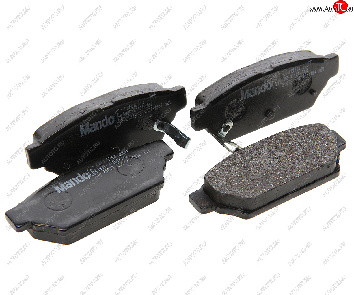 1 569 р. Колодки тормозные MITSUBISHI Carisma (96-06),Colt (92-05),Lancer 9 (92-03) задние (4шт.) MANDO MANDO mbf015713 MANDO mbf015713  с доставкой в г. Кемерово