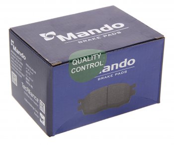 1 119 р. Колодки тормозные NISSAN Almera N16E,Primera P11,WP10 задние (4шт.) MANDO MANDO mbf015730 MANDO mbf015730  с доставкой в г. Кемерово. Увеличить фотографию 2
