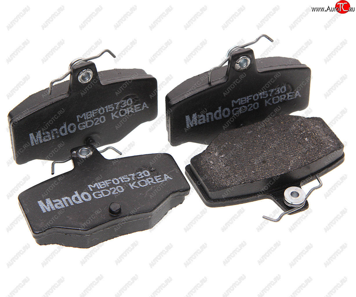 1 119 р. Колодки тормозные NISSAN Almera N16E,Primera P11,WP10 задние (4шт.) MANDO MANDO mbf015730 MANDO mbf015730  с доставкой в г. Кемерово