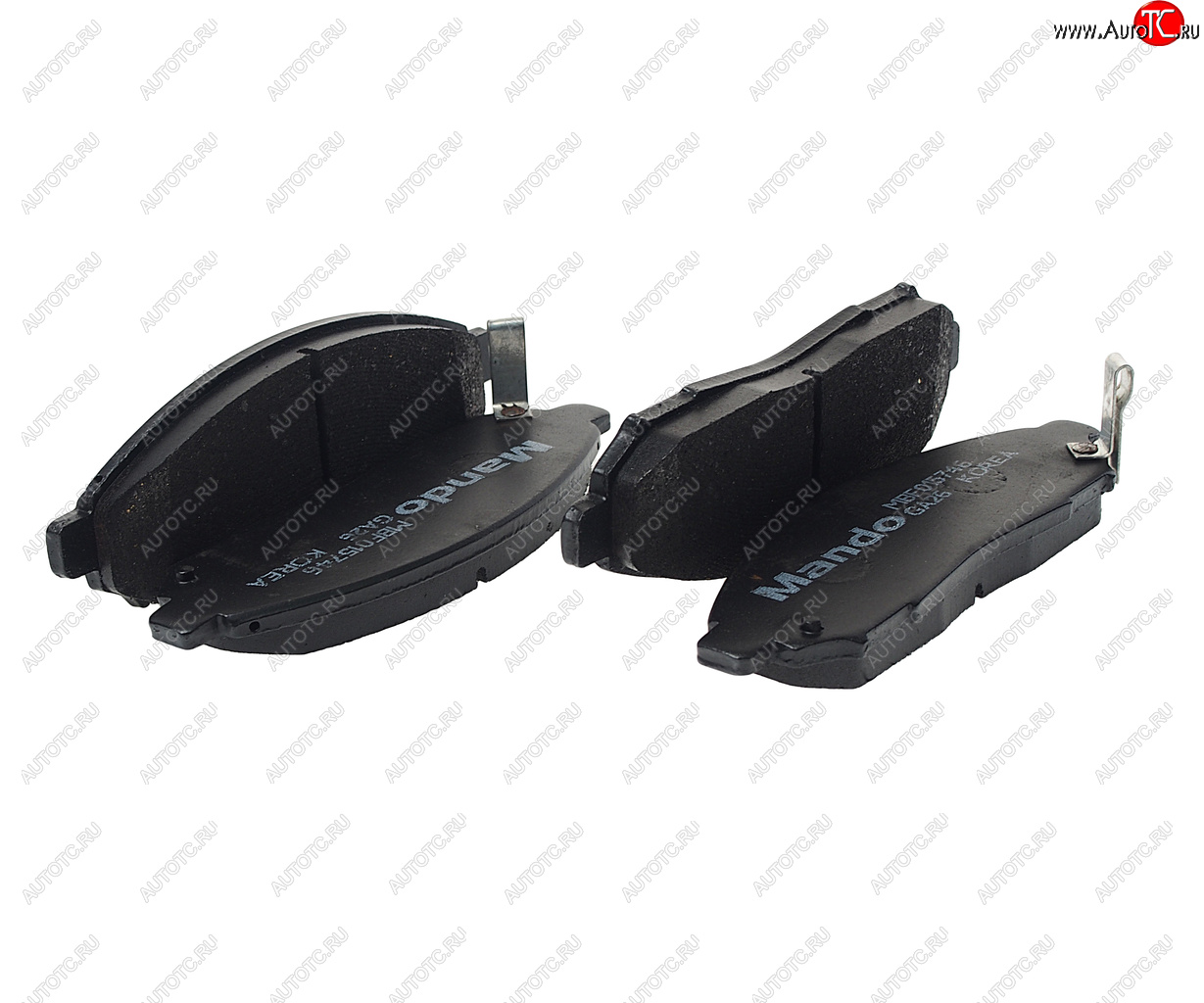 1 949 р. Колодки тормозные NISSAN Pathfinder,Navara (2.5 CDI) R16 передние (4шт.) MANDO MANDO mbf015746  с доставкой в г. Кемерово