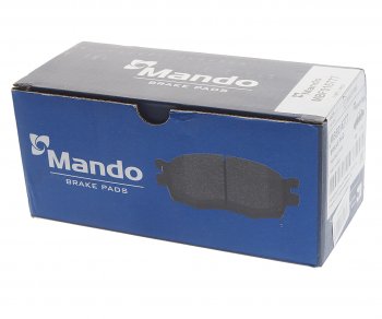 2 769 р. Колодки тормозные PEUGEOT 406 (97-) передние (4шт.) MANDO MANDO mbf015777 MANDO mbf015777  с доставкой в г. Кемерово. Увеличить фотографию 3