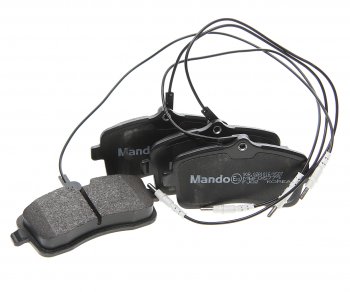 2 099 р. Колодки тормозные PEUGEOT 407,407SW,607 9D,9U (00-) (1.6/3.0) передние (4шт.) MANDO MANDO mbf015779 MANDO mbf015779  с доставкой в г. Кемерово. Увеличить фотографию 1