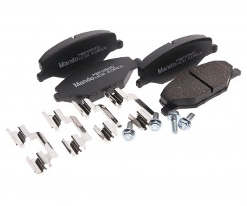1 889 р. Колодки тормозные VW Polo Sedan (11-) передние (4шт.) MANDO MANDO mbf015812 MANDO mbf015812  с доставкой в г. Кемерово. Увеличить фотографию 1