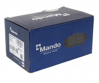 2 579 р. Колодки тормозные SUBARU Legacy,Outbak,Tribeca (03-) (2.03.6) передние (4шт.)MANDO MANDO mbf015824  с доставкой в г. Кемерово. Увеличить фотографию 2