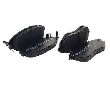 2 579 р. Колодки тормозные SUBARU Legacy,Outbak,Tribeca (03-) (2.03.6) передние (4шт.)MANDO MANDO mbf015824  с доставкой в г. Кемерово. Увеличить фотографию 1