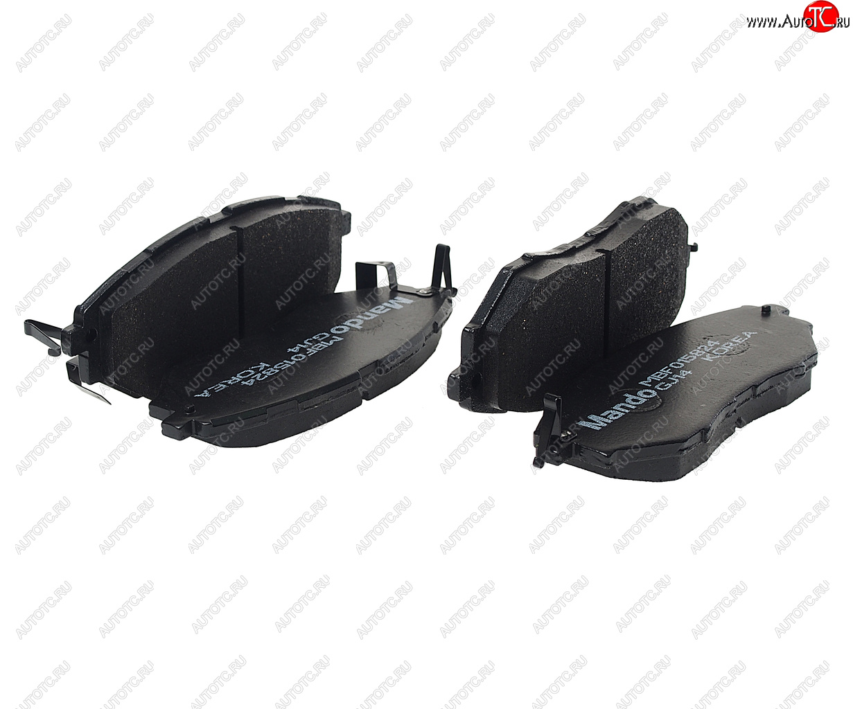 2 579 р. Колодки тормозные SUBARU Legacy,Outbak,Tribeca (03-) (2.03.6) передние (4шт.)MANDO MANDO mbf015824  с доставкой в г. Кемерово