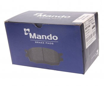 1 099 р. Колодки тормозные TOYOTA Avensis (09-),Verso (09-) передние (4шт.) MANDO MANDO mbf015883  с доставкой в г. Кемерово. Увеличить фотографию 2