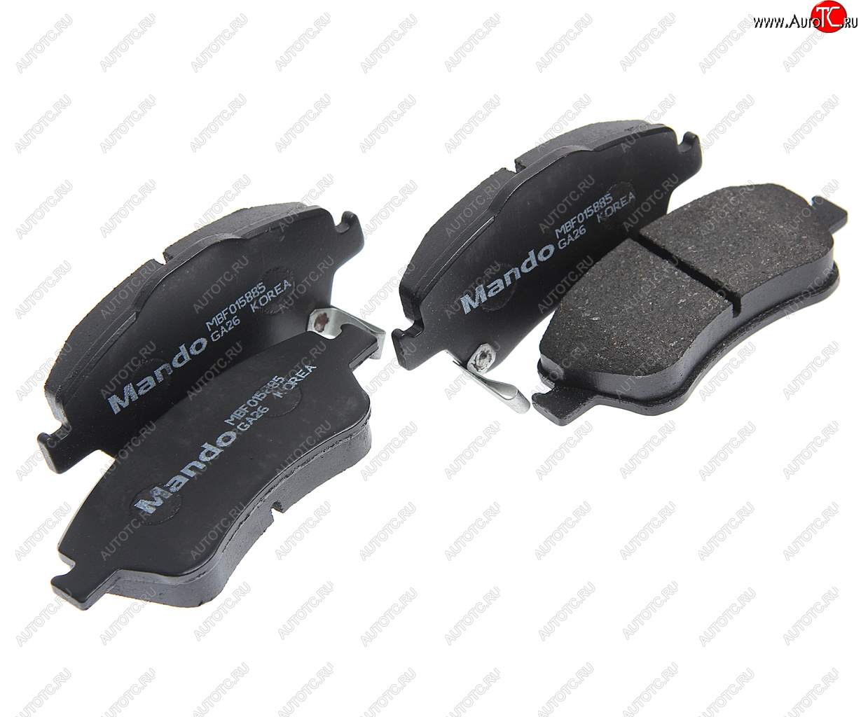 1 439 р. Колодки тормозные TOYOTA Auris (06-) передние (4шт.) MANDO MANDO mbf015885  с доставкой в г. Кемерово