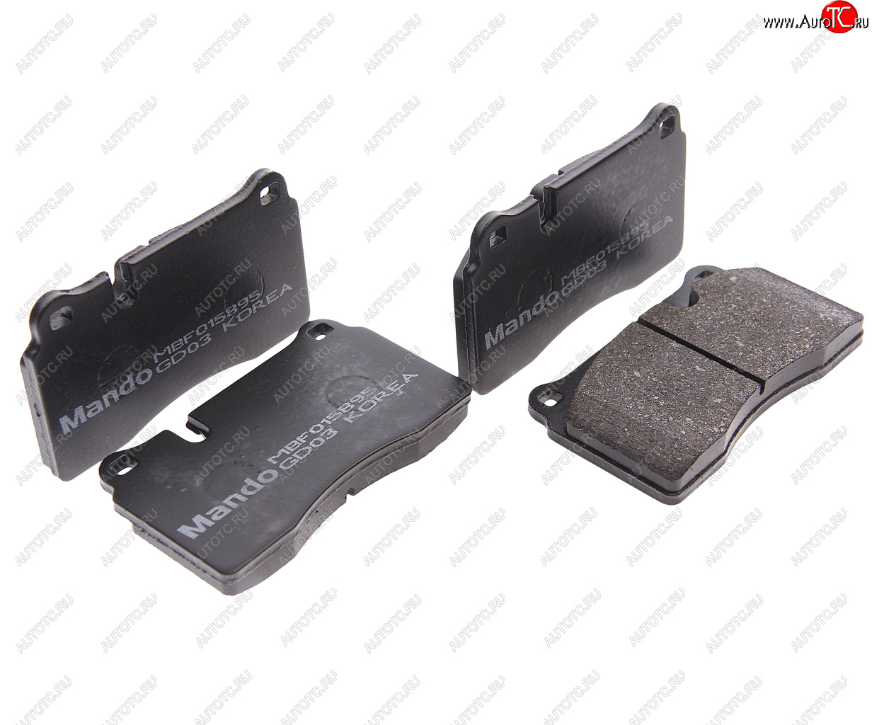 1 699 р. Колодки тормозные VW Touareg (06-) передние (R17) (4шт.) MANDO MANDO mbf015895  с доставкой в г. Кемерово