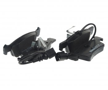 2 599 р. Колодки тормозные VW Touareg,T5 задние (4шт.) MANDO MANDO mbf015896  с доставкой в г. Кемерово. Увеличить фотографию 1