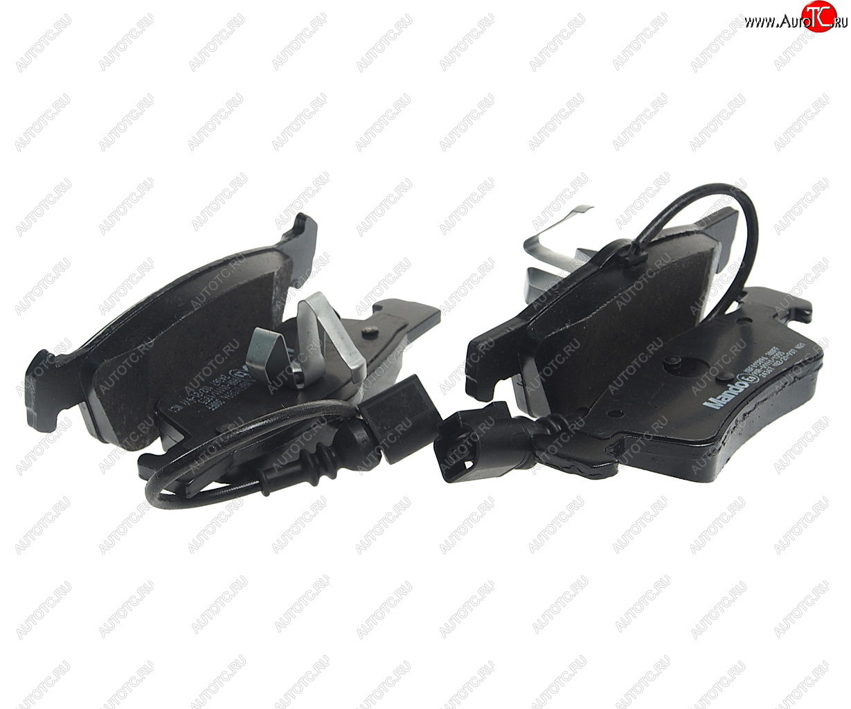 2 599 р. Колодки тормозные VW Touareg,T5 задние (4шт.) MANDO MANDO mbf015896  с доставкой в г. Кемерово
