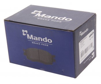 1 349 р. Колодки тормозные VW Golf (12-) AUDI A3 (12-) задние (4шт.) MANDO MANDO mbf015920 MANDO mbf015920  с доставкой в г. Кемерово. Увеличить фотографию 3